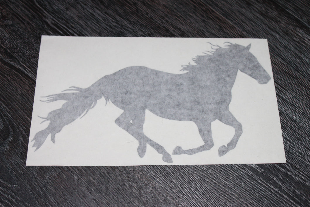 Running Horse decal